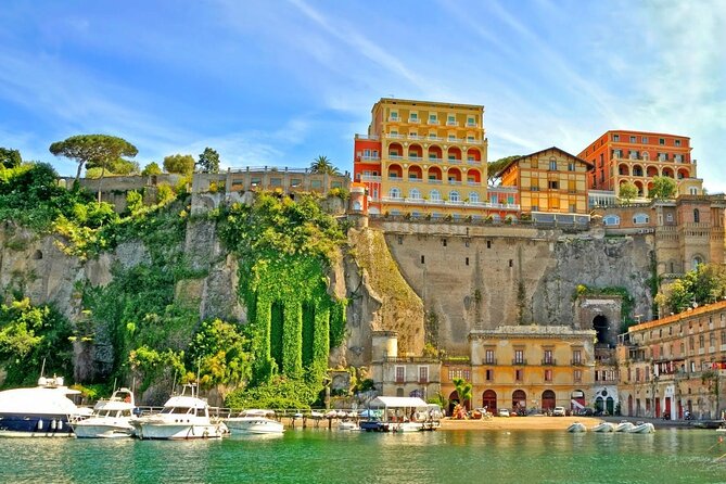 Amalfi Coast Sorrento and Pompeii Group Tour from Naples - The transport saves work, but the guide matters