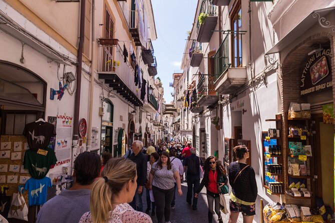 Amalfi, Positano and Ravello: Boat Tour from Naples - Leaving Naples through Torre del Greco