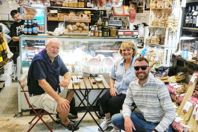 Ancient Naples Street Food Tour - Piazza San Domenico Maggiore with a paper cone of fried food