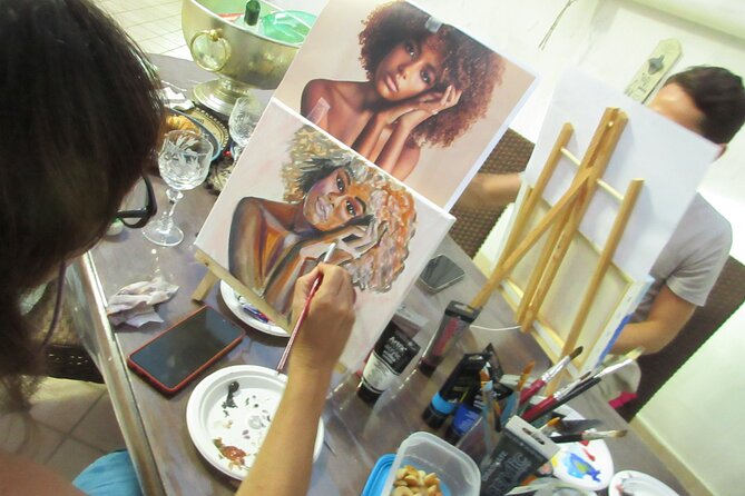Art worshop with aperitif in Naples - The rainy-day question