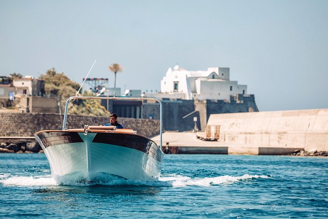 Boat tour of the island of Ischia with a typical Ischia 10-metre launch full day - The bay beside Negombo Thermal Park