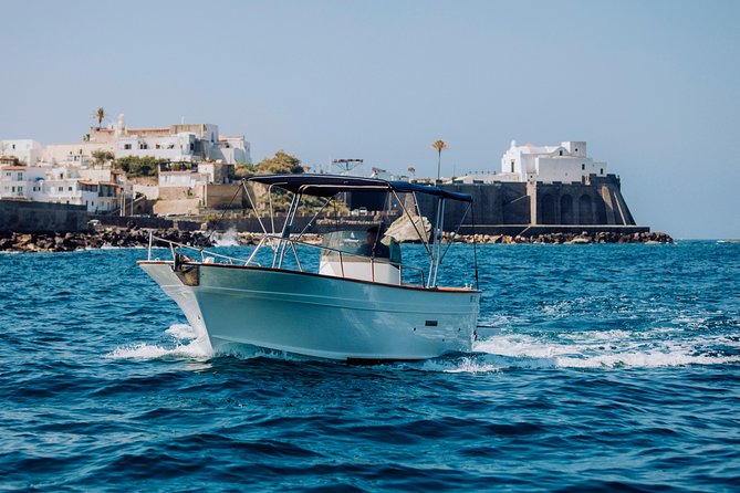 Boat tour of the island of Ischia with goiter 7.50 meters - The castle view that only the sea can provide
