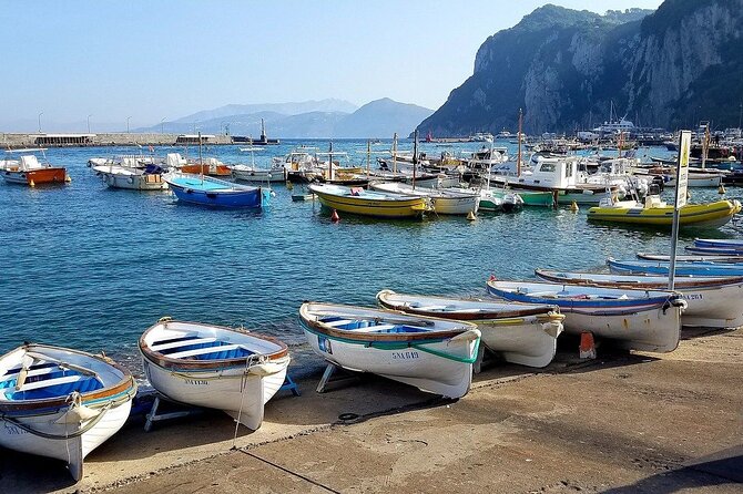 Capri Island Small-Group Stress Free Tour from Rome - Starting at Naples’ Molo Beverello