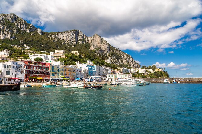 Capri Tour from Pompeii, Vico Equense & Castellammare di Stabia - Marina Grande and your first hours on Capri