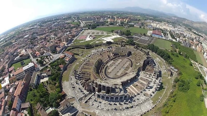 Capua: The Spartacus Arena and Gladiator Museum Tour - Entering the Campano Amphitheater