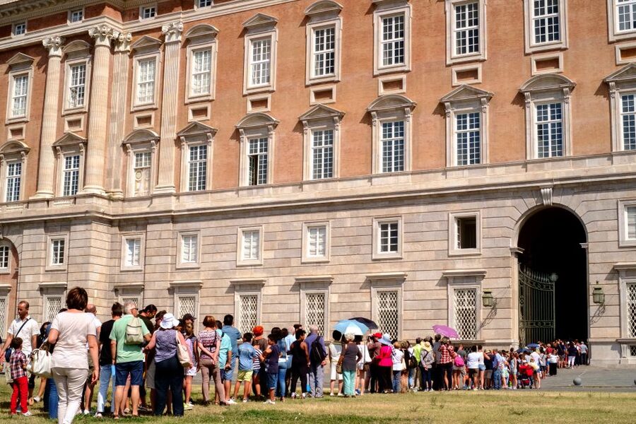 Caserta: Small-Group Royal Palace Tour - Palace tour versus the vast Royal Park