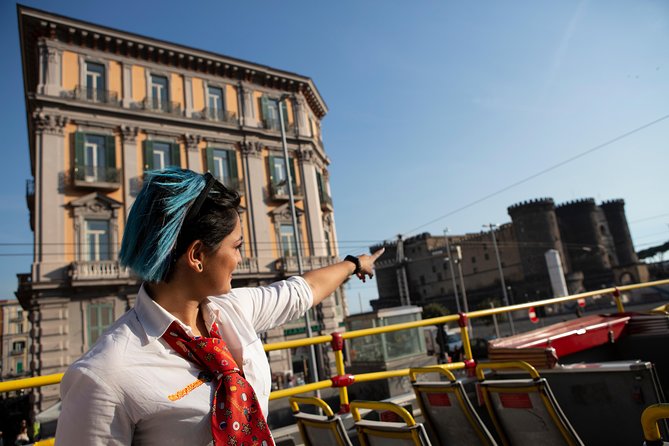 City Sightseeing Naples Hop-On Hop-Off Bus Tour - Line A: from Piazza Municipio to the old city