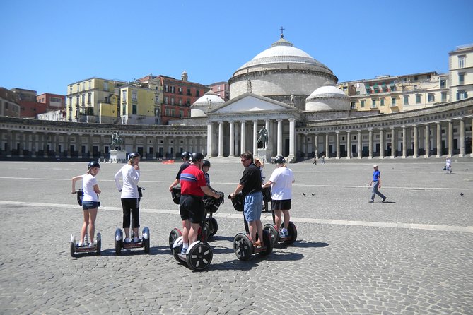 CSTRents - Naples Segway PT Authorized Tour - Castel Nuovo brings medieval Naples into view