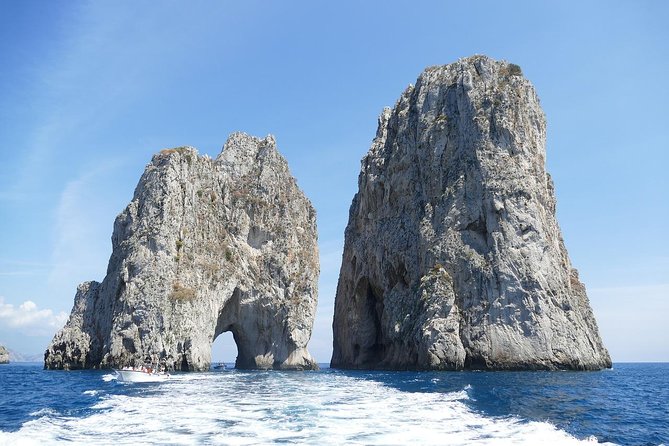Day Trip to Capri, Blue Grotto, Sorrento & Pompeii Entry Tickets - The Blue Grotto and its bright sea light