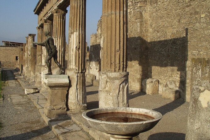 Day Trip to Capri, Blue Grotto, Sorrento & Pompeii Entry Tickets - Pompeii in a focused two-hour visit