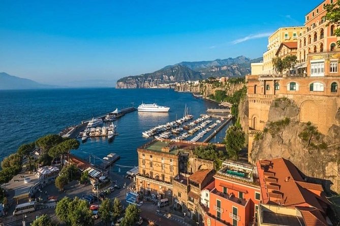 Daytrip from Port of Naples to Amalfi Coast, Sorrento & Positano - Sorrento: shops, citrus, and wide bay views