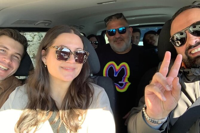 Drive from Naples to Positano - Inside the Deluxe Air-Conditioned Vehicle