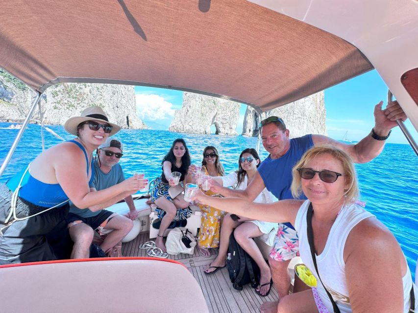 from Amalfi: Capri Boat Tour with Blue Grotto - Three hours to explore Capri