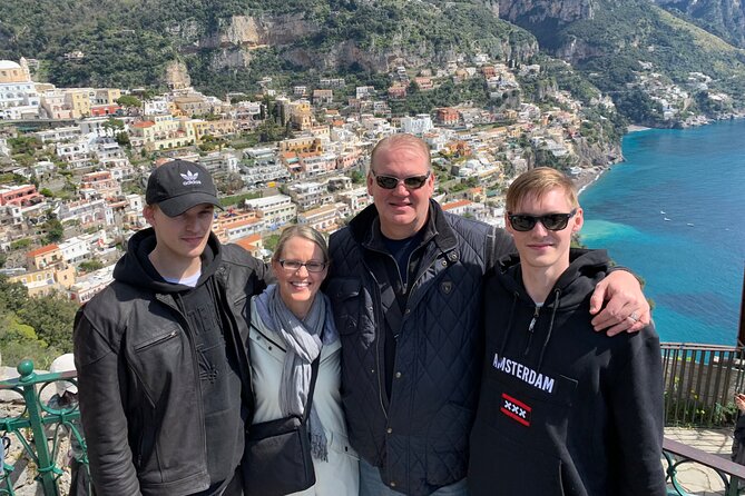 From Ashes to Azure: Private Pompeii & Amalfi Coast with Pick Up - Coastal views through Furore and Praiano