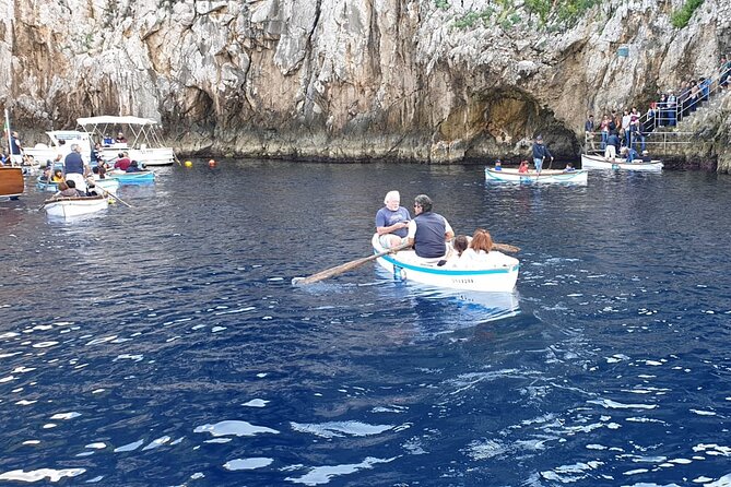 From Castellammare di Stabia: Capri Blue Grotto Boat Day Tour - The Green Grotto, lighthouse, and Faraglioni