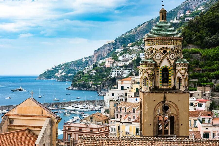 From Naples: Amalfi Coast, Sorrento, and Pompeii Tour - Positano: one hour among steep streets and sea views