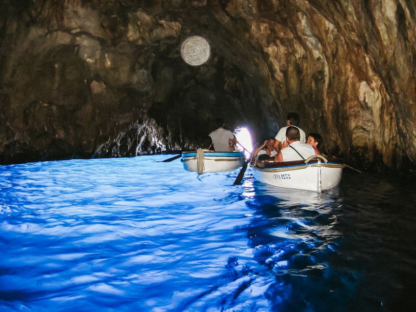From Naples: Capri Guided Tour with Ferry Tickets & Minibus - Capri town, the Piazzetta, and Via Camerelle