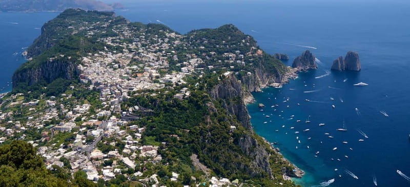 From Naples: Complete Capri Guided Boat and Bus Tour - The ferry from Molo Beverello