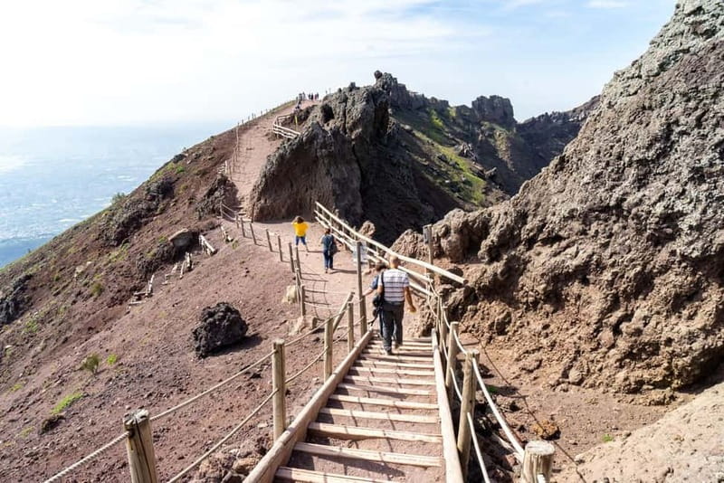 From Naples: Day Trip to Mount Vesuvius - Leaving Naples in an air-conditioned minibus