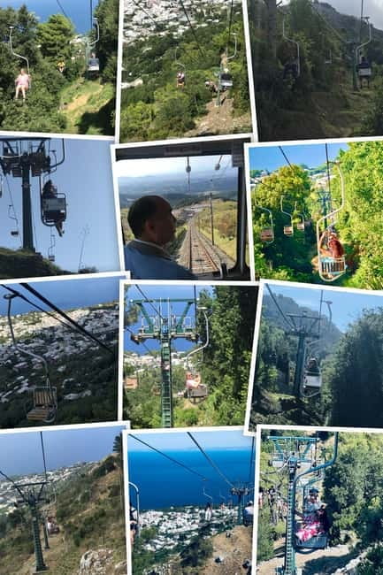 From Naples: Explore Capri with Chairlift Experience - The Monte Solaro chairlift is the day’s signature ride