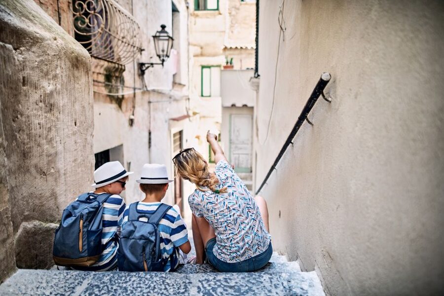 From Naples: Ferry to Sorrento and Capri - Sorrento first: how to use nearly four hours