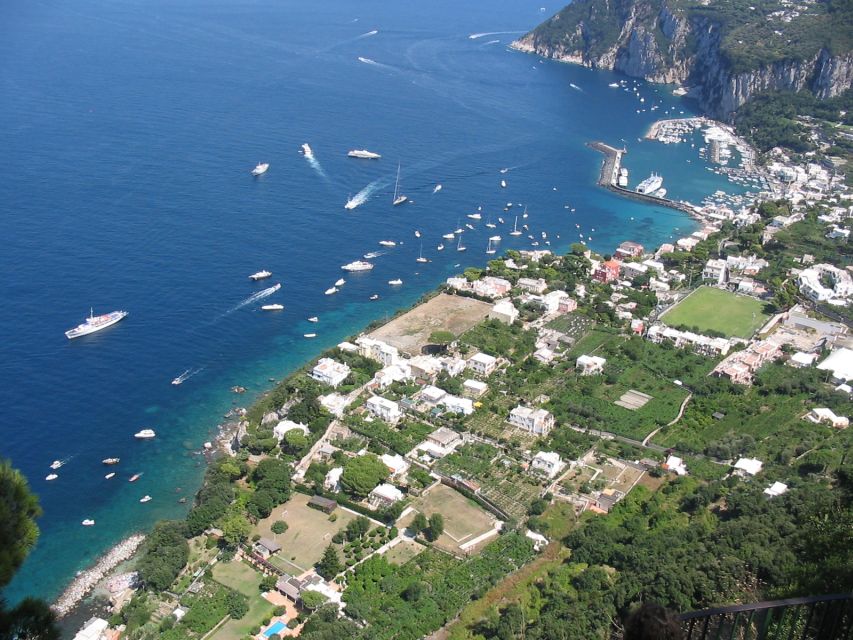 From Naples: Guided Capri Island Day Trip - Crossing the Gulf of Naples by hydrofoil