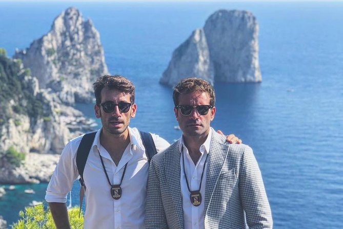 From Naples: Guided Capri Tour with Blue Grotto Included - From Naples harbor to Capri by fast jetfoil