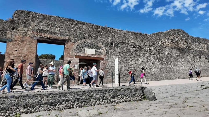 From Naples: Guided tour of Pompeii skip-the-line and round-trip train - Returning to Naples on Your Own