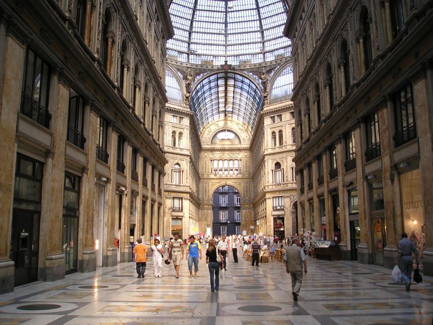 From Naples: Half-Day City Walking & Bus Tour Gulf of Naples - Pickup points, timing, and the price of $53