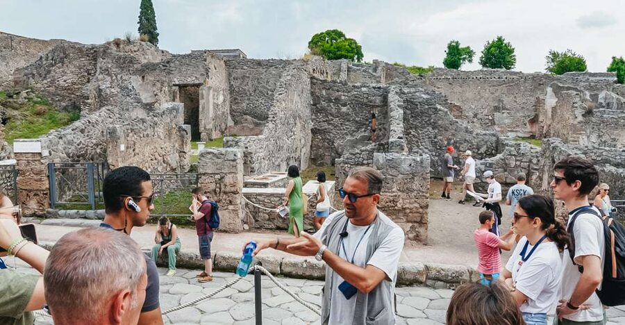 From Naples or Sorrento: Pompei Half-Day Tour - The arena and the scale of everyday Pompeii