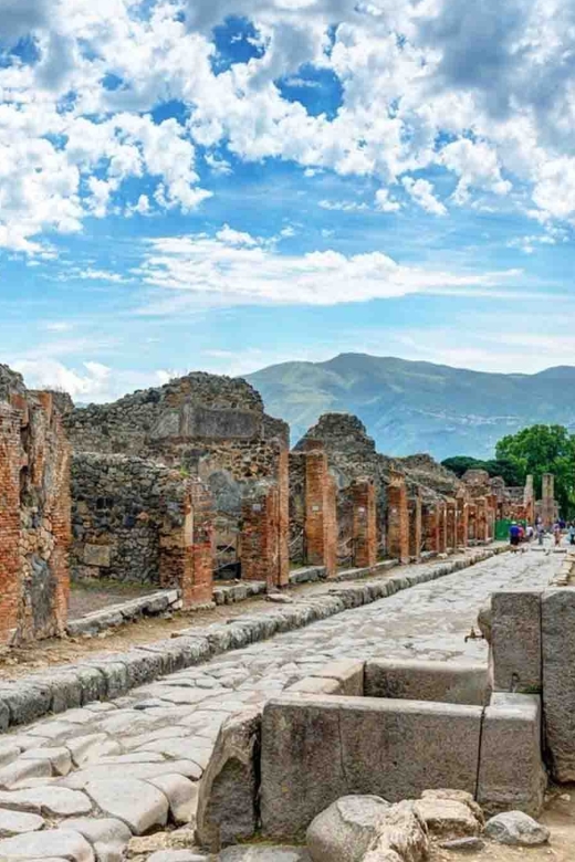 From Naples: Pompeii & Amalfi Coast Tour with Ticket Option - Morning pickup from central Naples