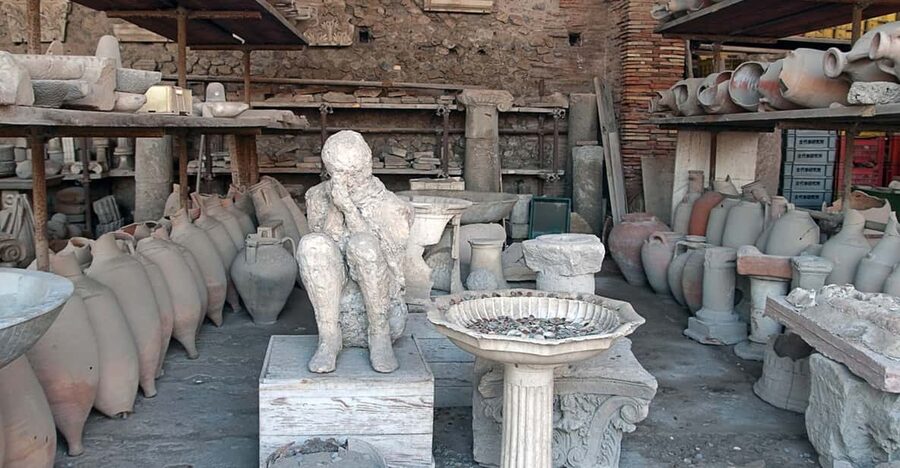 From Naples: Pompeii and Herculaneum Tour - Meeting the Around Vesuvio bus in Naples