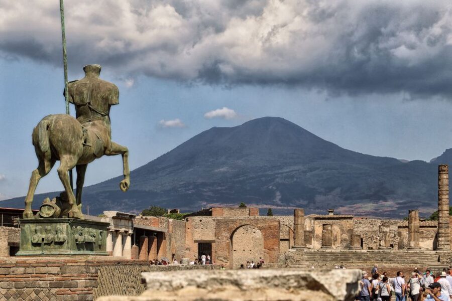From Naples: Pompeii and Vesuvius Full-Day Tour with Lunch - Starting from six central Naples pickup points