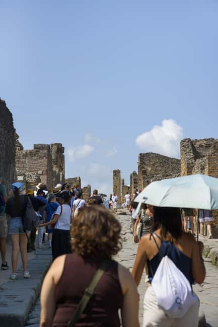 From Naples: Pompeii and Vesuvius Guided Day Trip with Lunch - Starting at Starhotels Terminus in Naples