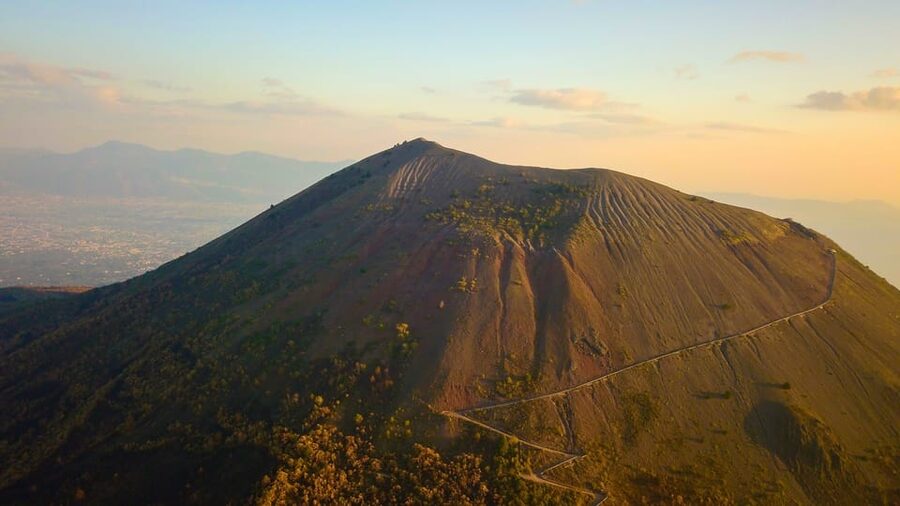 From Naples: Pompeii and Vesuvius Tour with Ticket Options - Morning pickup from central Naples