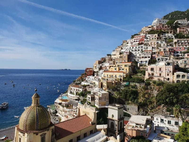 From Naples: Positano and Amalfi Day Trip by Ferry - Positano: colorful streets, steep walks, and beach time