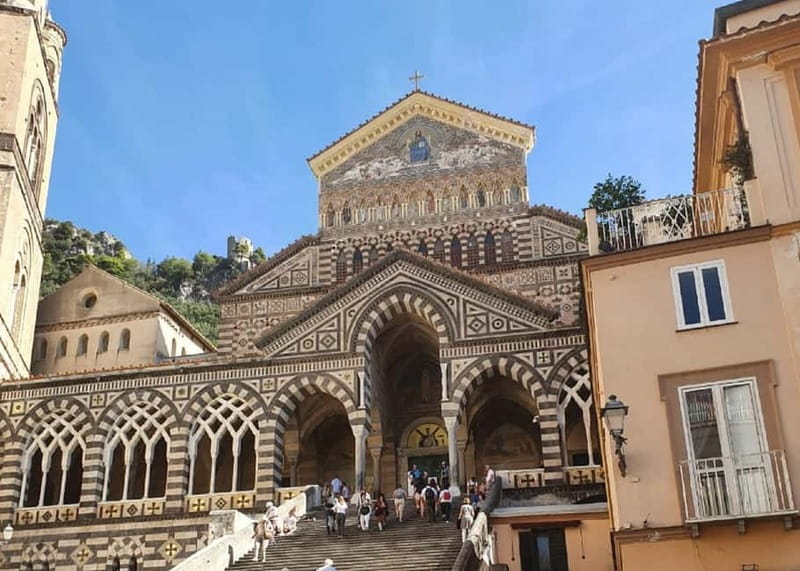 From Naples: Positano and Amalfi Day Trip by Ferry - Amalfi: 2.5 hours around the old maritime town