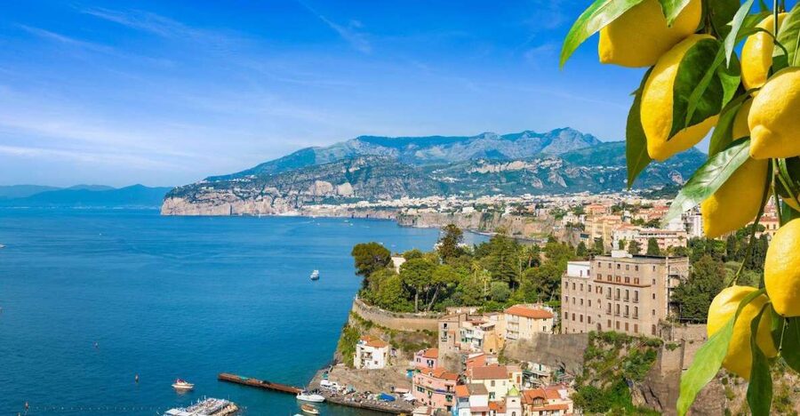 From Naples: Premium Tour of Sorrento, Positano, Amalfi - The Monti Lattari view makes an early impression