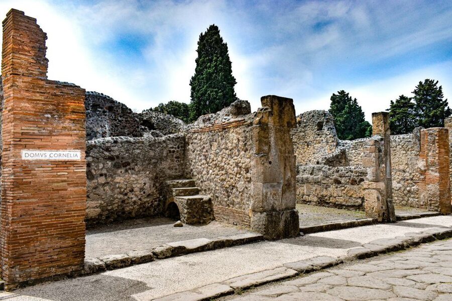 From Naples: Ruins of Pompeii - The Roman theater and public life