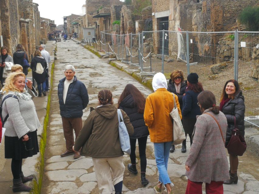 From Naples/Salerno : Positano , Pompeii & Sorrento Day Tour - Positano from the cliff to the beach