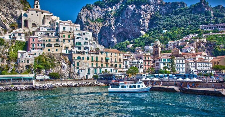 From Naples: Sorrento, Positano, Amalfi and Ravello Day Trip - Sorrento, shops, marinas, and lemon liqueur