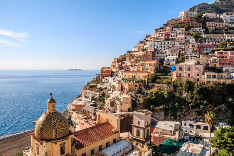 From Naples: Sorrento, Positano, and the Amalfi Coast Tour - Positano is the visual centerpiece