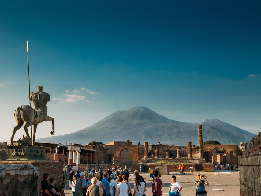 From Salerno: Mount Vesuvius and Pompeii Ruins Day Trip - The seven-hour schedule and its limits