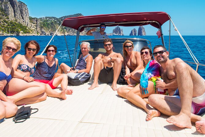Full day Capri Island Small Group Boat Tour from Naples - Meeting in Naples and reaching the port