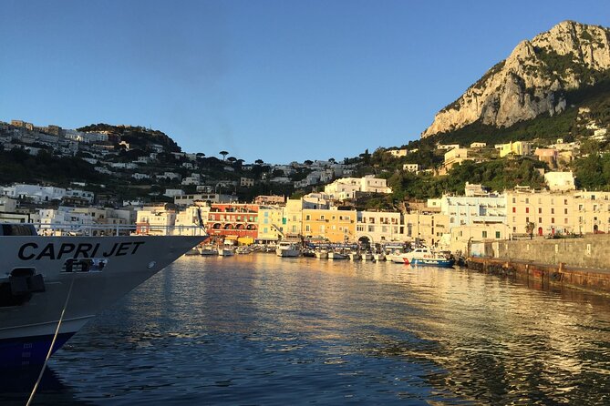 Full-Day Private Capri, Anacapri and Blue Grotto Tour from Naples - Meeting at Molo Beverello and crossing to Capri