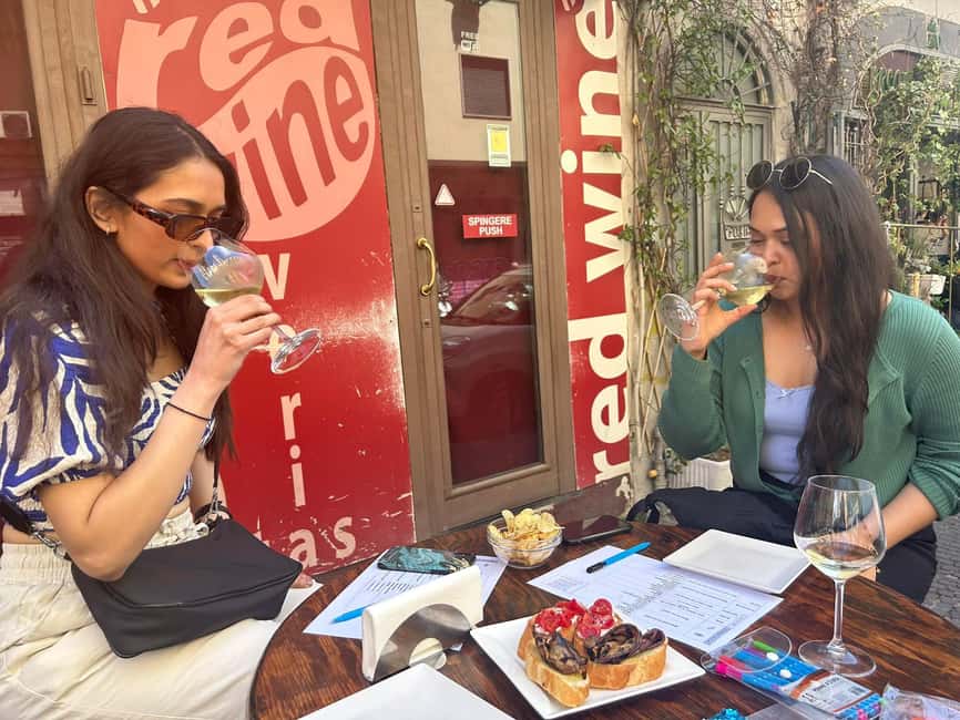 Guided, FUN Wine Tasting in Naples City Center - Bruschetta, olives, and dietary needs
