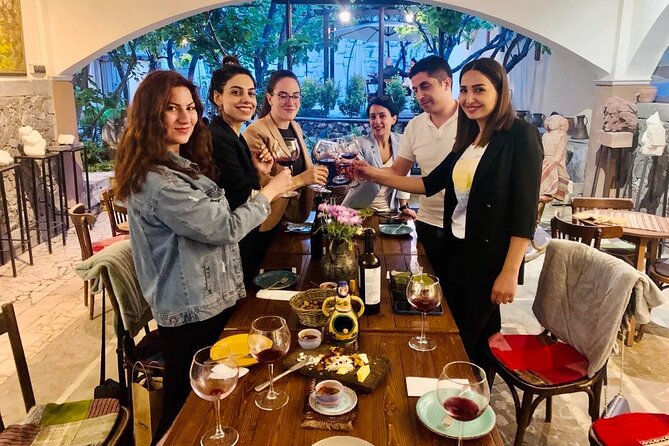 Guided, FUN Wine Tasting with Trivia Games, Napoli - Bruschetta, mozzarella, and Campania pairings