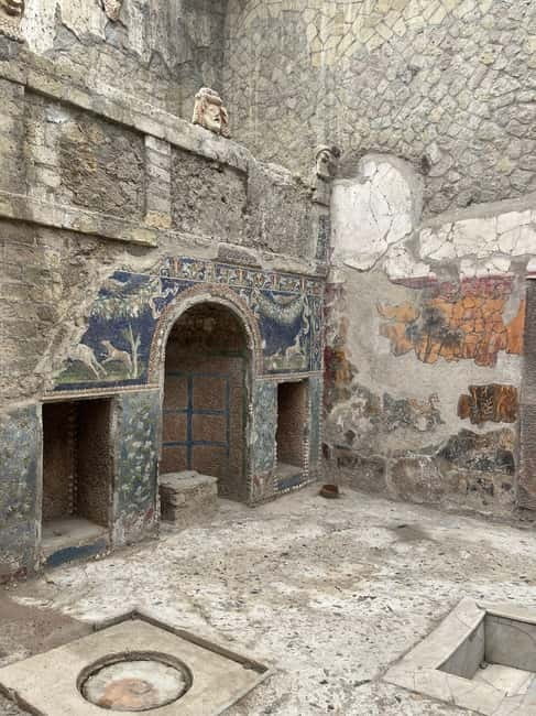 HERCULANEUM AND VESUVIUS: PRESTIGE TOUR FROM NAPLES - A small minibus makes the Naples logistics easier