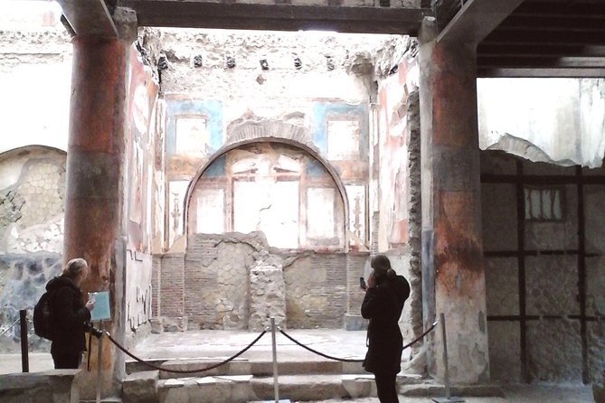 Herculanium guided tour - The Augusteum, baths, and Gymnasium