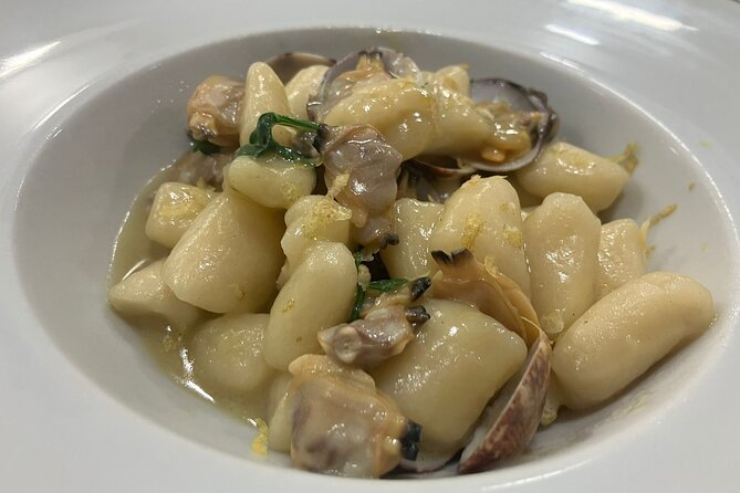 Homemade Pasta And Seafood Cooking Class with Dinner - Fresh Pasta, Seafood Gnocchi, and Fried Fish